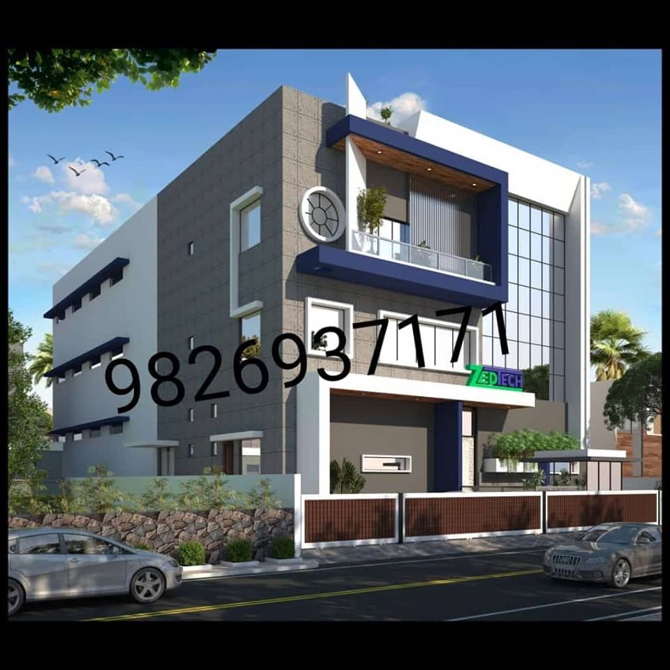 3d architectural building design